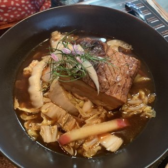 Lewis & Main - Pork belly - New American Near Me - Monroe, Washington