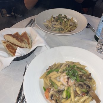 Cucina Venti Restaurant - Penne pasta (one of them is with chicken) - Italian Near Me - Mountain View, California