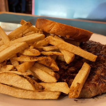 Ari's Best Steak House - Boneless sirloin with fries. - Steakhouses Near Me - Saint Paul, Minnesota