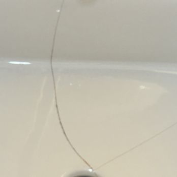 Wingate by Wyndham Niagara Falls - Cracked bathroom sink. Obviously cracked for awhile - Hotels Near Me - Niagara Falls, New York Wingate by Wyndham Niagara Falls - Cracked bathroom sink. Obviously cracked for awhile - Hotels Near Me - Niagara Falls, New York