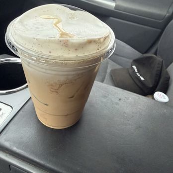 Reborn Coffee - Honey bun latte iced - Coffee & Tea Near Me - Huntington Beach, California Reborn Coffee - Honey bun latte iced - Coffee & Tea Near Me - Huntington Beach, California