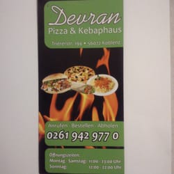 Devran - Speisekarte