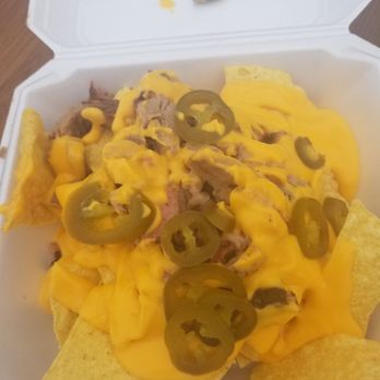 Dirty Glove Midwest BBQ - The brisket nachos - American Near Me - Austin, Texas