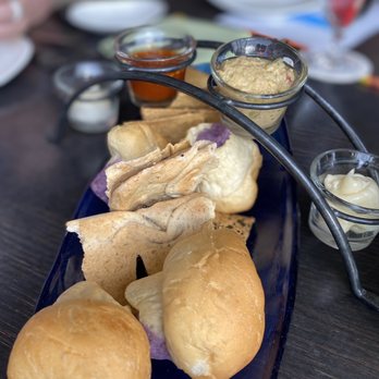 Kō - Free bread/crackers with amazing sauces. - Seafood Near Me - Maui, Hawaii