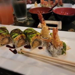 Sakura Japanese Steak House and Sushi Bar - Unfortunately I don't remember the name of this roll. It was just that underwhelming and forgettable.