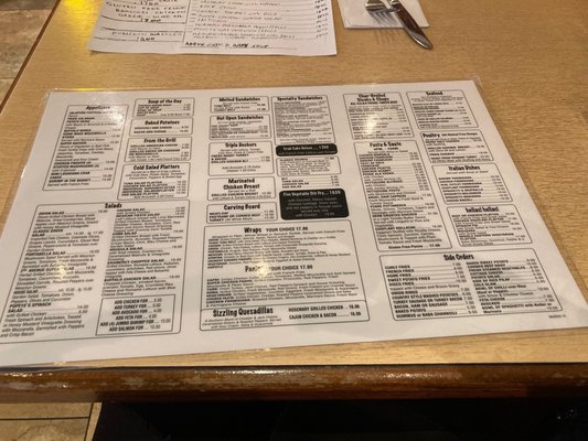 Menu photo 2 Orion Diner & Grill New York, NY