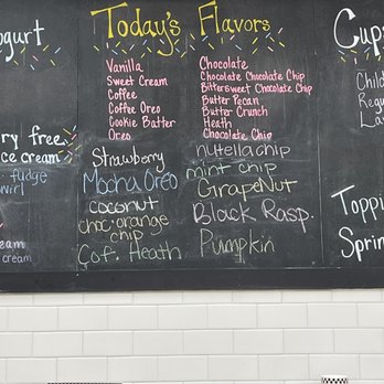 Ashley's Ice Cream - Today's flavors - Ice Cream & Frozen Yogurt Near Me - Hamden, Connecticut