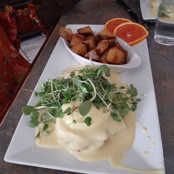 The Gold Vine Bistro - Delicious Eggs Benedict. - New American Near Me - Somerset, California The Gold Vine Bistro - Delicious Eggs Benedict. - New American Near Me - Somerset, California