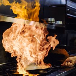Flaming Pasta