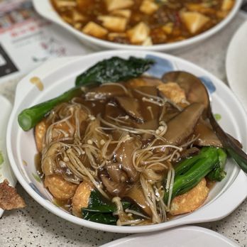 Tasty Garden - U2.Mixed Mushrooms w/ Fried Tofu Hot Pot - Asian Fusion Near Me - Irvine, California