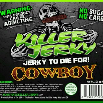 Killer Jerky - Our dryer no sugar no carbs beef jerky - Specialty Food Near Me - Costa Mesa, California Killer Jerky - Our dryer no sugar no carbs beef jerky - Specialty Food Near Me - Costa Mesa, California