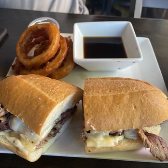 Final Draft Brewing Company - BBQ Brisket French Dip - Breweries Near Me - Redding, California