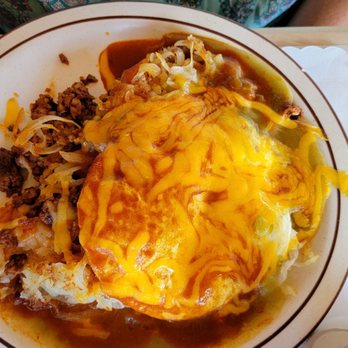 SideKix on 66 - Smother tators with red sauce.. Best out of the three - American Near Me - Tucumcari, New Mexico SideKix on 66 - Smother tators with red sauce.. Best out of the three - American Near Me - Tucumcari, New Mexico