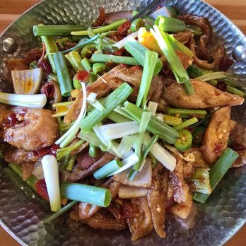 Dan Gui Chinese Cuisine - Dry Pot Pork Intestines - Szechuan Near Me - Issaquah, Washington