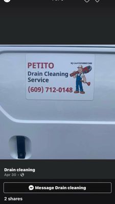 Mercer Drain Cleaning Service Logo