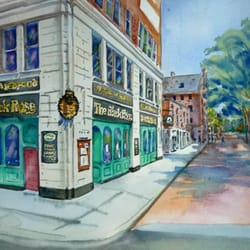 Cunningham Watercolors - Watercolor business portrait by MB Cunningham