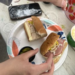 This was in the sandwich's