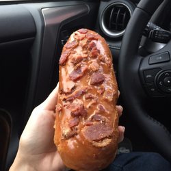 Foster's Donuts - Maple Bacon Bar. This was GOOD.