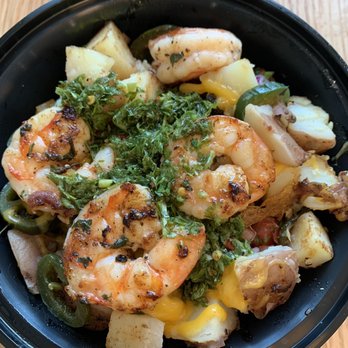 Moodfood - Hot and dirty bowl with shrimp - Sandwiches Near Me - Fort Lee, New Jersey Moodfood - Hot and dirty bowl with shrimp - Sandwiches Near Me - Fort Lee, New Jersey