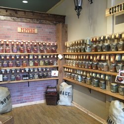 The Spice and Tea Exchange - Destin - Pepper and Custom Blends Walls at The Spice & Tea Exchange of Destin