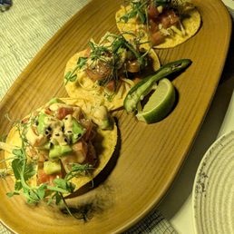 Ahi tuna tostada. Excellent. Ahi tuna tostada. Excellent.