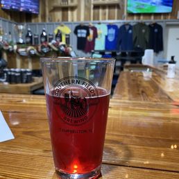 a pint of red wine