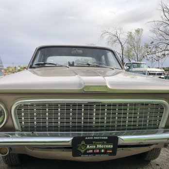 Todd's Axis Motors - 1963 Plymouth Valiant-two yr restoration - Auto Repair Near Me - Silver City, New Mexico