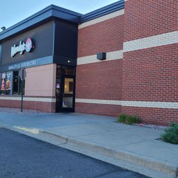 the front of the restaurant
