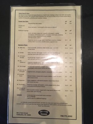 Menu photo 3 Fire & Stone Pizzeria Chillicothe, OH