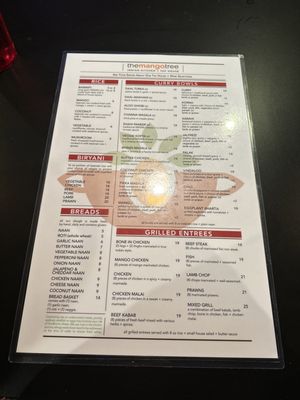 Menu photo 3 The Mango Tree CDA Coeur d'Alene, ID