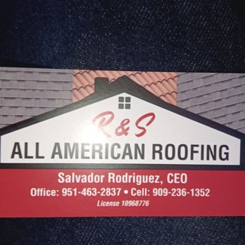 R & S ALL AMERICAN ROOFING R & S ALL AMERICAN ROOFING