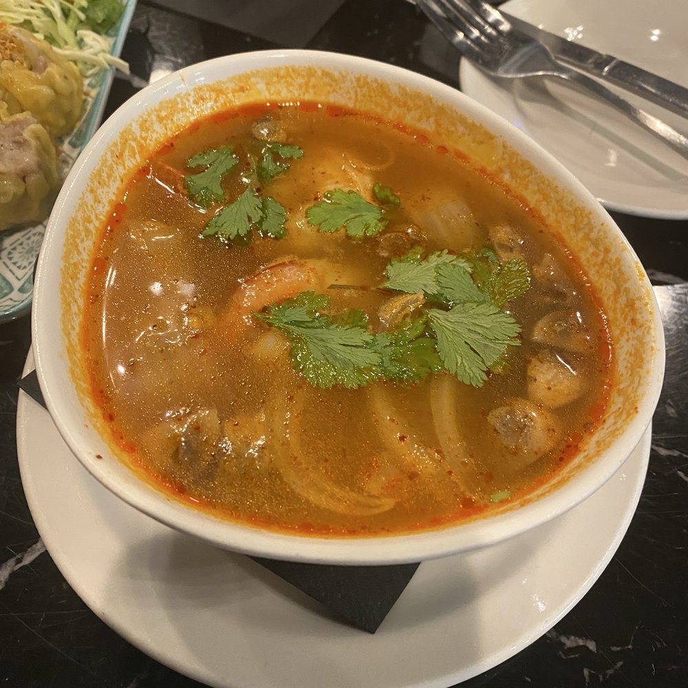 Bangkok Thai Sushi - Duck - Lemongrass soup with shrimp - Sushi Bars Near Me - Duck, North Carolina
