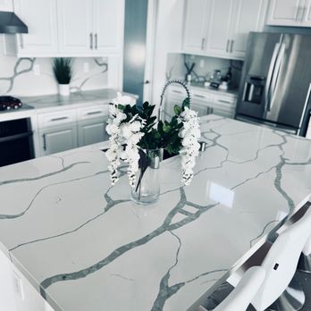 MJ Granite - #MJgranite #Countertops #White-Calacatta #Island - Countertop Installation Near Me - Perris, California MJ Granite - #MJgranite #Countertops #White-Calacatta #Island - Countertop Installation Near Me - Perris, California