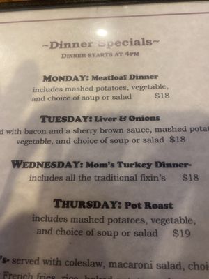Menu photo 4 Curry's Restaurant And Pub Buffalo, NY