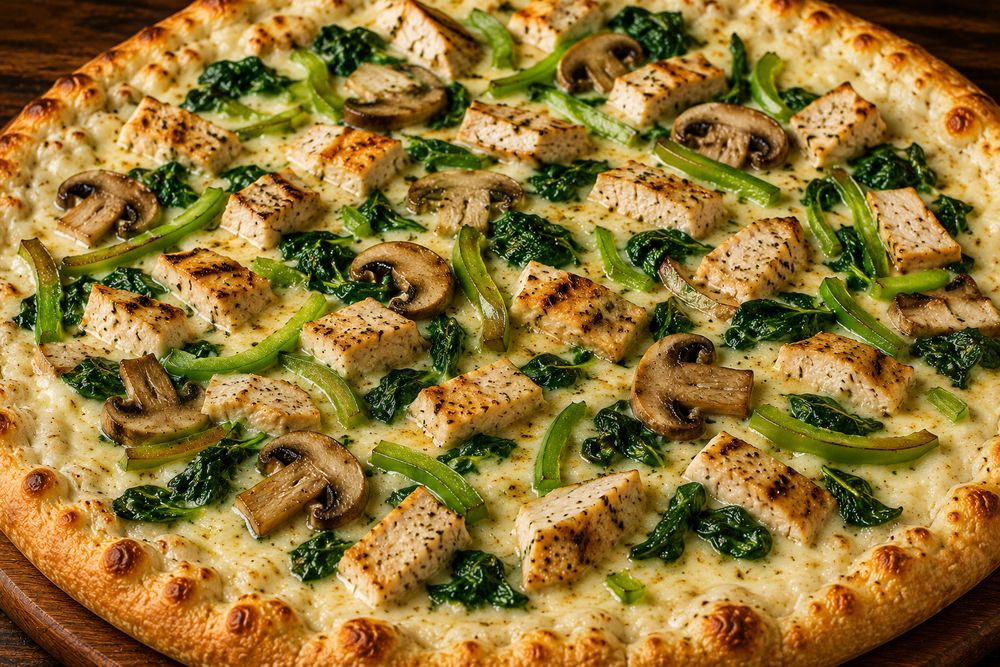 Food from Pizza 77 Main
