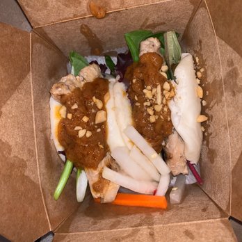 Mr Buncha - Bao bun-Grilled chicken  these delicious bites. - Bubble Tea Near Me - Sunnyside, New York