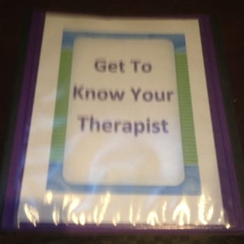 Massage Envy - A binder with massage therapist bios in the waiting area - Massage Near Me - Chicago, Illinois Massage Envy - A binder with massage therapist bios in the waiting area - Massage Near Me - Chicago, Illinois