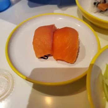 Sushi Sakura - Smoked salmon - Conveyor Belt Sushi Near Me - Katy, Texas Sushi Sakura - Smoked salmon - Conveyor Belt Sushi Near Me - Katy, Texas