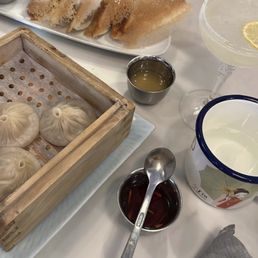 lemon drops, dumplings, pot stickers.