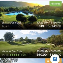 user provided GolfNow photo