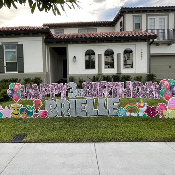 Yardi Cards - Birthday Yard Card - Bounce House Rentals Near Me Yardi Cards - Birthday Yard Card - Bounce House Rentals Near Me