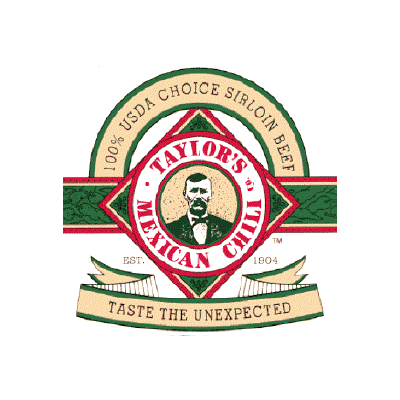 Food from Taylor's Mexican Chili Company