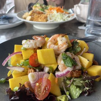 Charm Thai Bistro - Prawns Mango Salad - Thai Near Me - Oakland, California Charm Thai Bistro - Prawns Mango Salad - Thai Near Me - Oakland, California