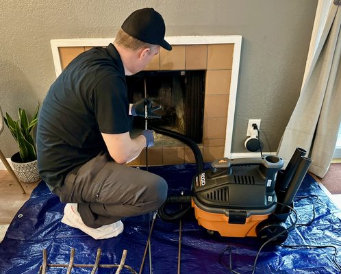 Chimney Cleaning - Keep your home safe and your fireplace working efficiently with professional chimney cleaning! Over time, soot, creosote, and debris build up, increasing the risk of fires and poor ventilation. Our expert cleaning service removes hazardous buildup, ensuring proper airflow and peace of mind. Schedule your chimney cleaning today for a safer, cozier home!