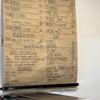 Burning Tree Smokehouse - Menu - Tacos Near Me - Birmingham, Alabama