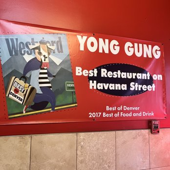 Yong gung - Signage - Korean Near Me - Aurora, Colorado
