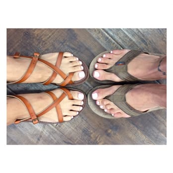 Nailpolish - Me & my cousin - Color: Mod About You (OPI) Wonder Twin Powers.... - Nail Salons Near Me - Long Beach, California