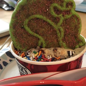 Bruster's Real Ice Cream - My Dino Sundae made it home. Yum! - Ice Cream & Frozen Yogurt Near Me - Gaithersburg, Maryland