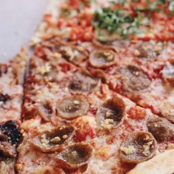 Home Slice Pizza - Garlic sausage | (ig: @alisa.eats.food) - Pizza Near Me - Austin, Texas Home Slice Pizza - Garlic sausage | (ig: @alisa.eats.food) - Pizza Near Me - Austin, Texas