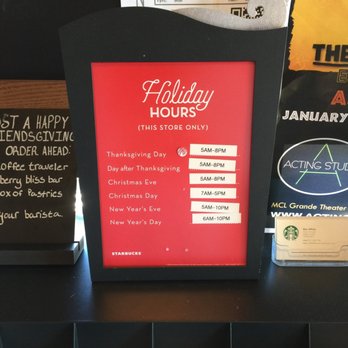 Starbucks - holiday hours - Coffee & Tea Near Me - Keller, Texas Starbucks - holiday hours - Coffee & Tea Near Me - Keller, Texas